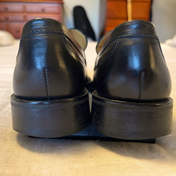 Men’s Cole Haan Black Leather Dress Loafers - Picture 4 of 8